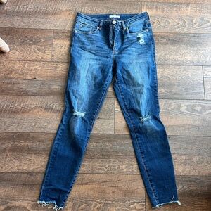 STS Blue Skinny Jeans Medium-Dark Wash Stretch
